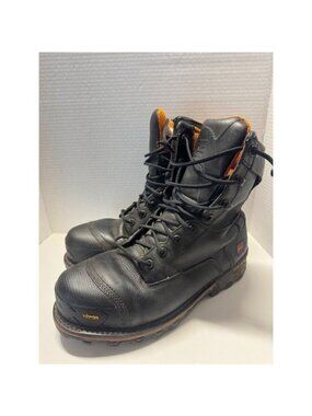 Timberland PRO Boondock 8in Waterproof Insulated Work Boots Black 89645 Mens 12W